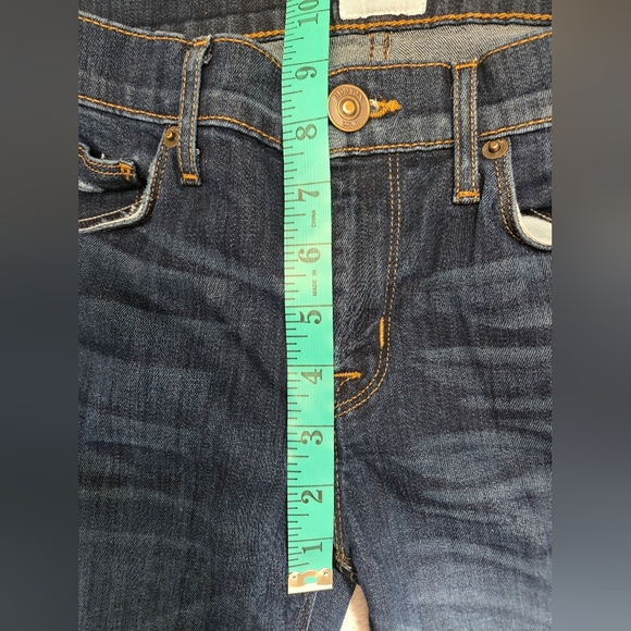 HUDSON Ellie Mid Rise Baby Boot Cut Distressed Jeans. Size 25 - Picture 12 of 14